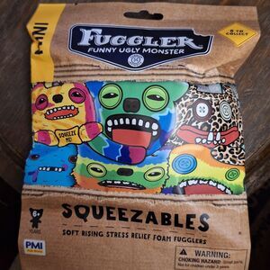 Mini Fuggler Funny Ugly Monster Squishy Squeezable Fidget Stress Relief Toy